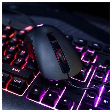 Комплект (клавіатура+миша) 1STPLAYER K8 KIT Black фото
