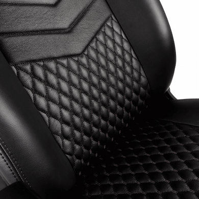 Геймерское (Игровое) Кресло Noblechairs Icon real leather black (GAGC-090) фото