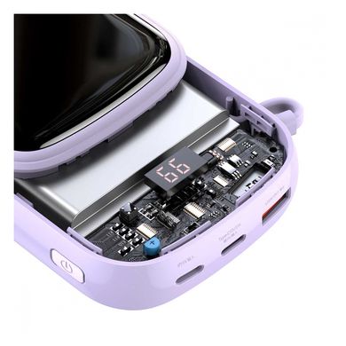 Power Bank Baseus Power Bank 20000mAh з USB-C Cable Q Pow Display 22.5W Purple (PPQD-I05) фото