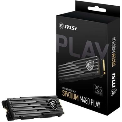 SSD накопитель MSI Spatium M480 Play 2 TB (S78-440Q300-P83) фото