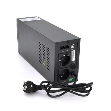 ДБЖ Qoltec Uninterruptible power supply MONOLITH 800VA 480W LCD USB (53952) фото