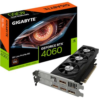 GIGABYTE GeForce RTX 4060 OC Low Profile 8G (GV-N4060OC-8GL)
