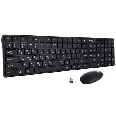 Комплект (клавіатура+миша) ERGO KM-110WL фото