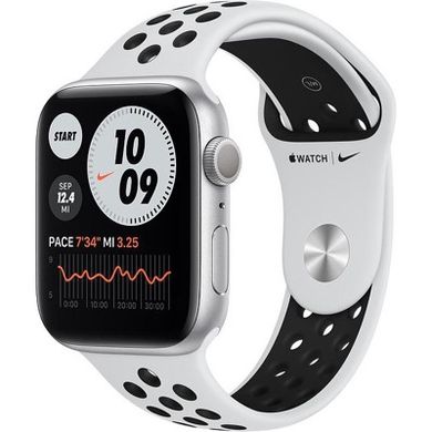 Смарт-годинник Apple Watch 6 Nike 44mm Silver Aluminium Case without strap[+option other] (M02L3) фото