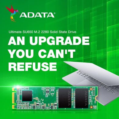 SSD накопитель ADATA Ultimate SU650 512 GB (ASU650NS38-512GT-C) фото
