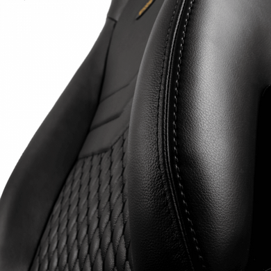 Геймерское (Игровое) Кресло Noblechairs Icon real leather black (GAGC-090) фото