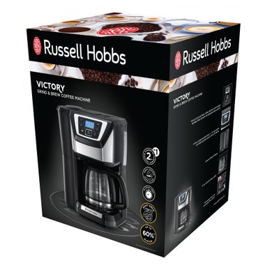 Кофеварки и кофемашины Russell Hobbs Chester Grind & Brew Digital 22000-56 фото