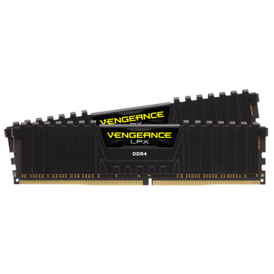 Оперативная память Corsair Vengeance LPX Black 32Gb KIT(2x16Gb) DDR4 PC2400 (CMK32GX4M2Z2400C16) фото