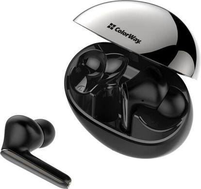 Навушники ColorWay TWS-3 Earbuds Black (CW-TWS3BK) фото