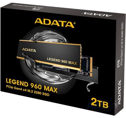 SSD накопичувач Adata Legend 960 Max 2TB (ALEG-960M-2TCS) фото