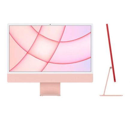 Настольный ПК Apple iMac 24 M1 Pink 2021 (Z12Y000NV/Z12Y000QU) фото