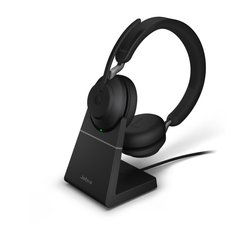 Навушники JABRA Evolve2 65 MS Stereo Black USB Type-A (26599-999-989) фото