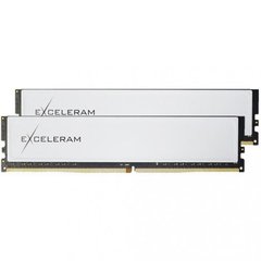 Оперативна пам'ять Exceleram 32 GB (2x16GB) DDR4 2666 MHz Black&White (EBW4322619CD) фото