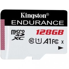 Карта пам'яті Kingston 128 GB microSDXC Class 10 UHS-I A1 Endurance SDCE/128GB