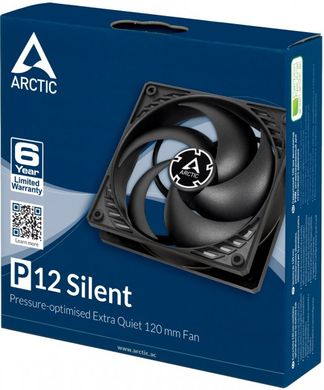 Вентилятор Arctic P12 Silent Black (ACFAN00130A) фото