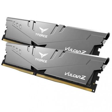 Оперативна пам'ять TEAM 16 GB (2x8GB) DDR4 3200 MHz T-Force Vulcan Z Gray (TLZGD416G3200HC16CDC01) фото