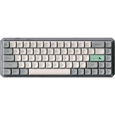 Клавіатура Motospeed Darmoshark K5 Gateron Yellow Pro Light Gray (dmk5lgypro) фото