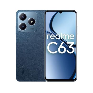 Смартфон realme C63 6/128GB Leather Blue фото