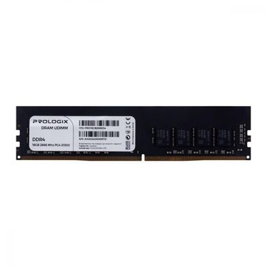 Оперативна пам'ять ProLogix DDR4 16GB 2666MHz (PRO16GB2666D4) фото