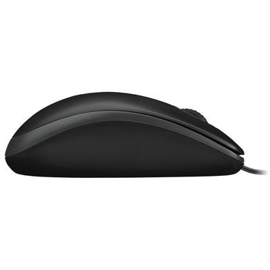 Миша комп'ютерна Logitech B-100 Optical Mouse black (910-003357) фото