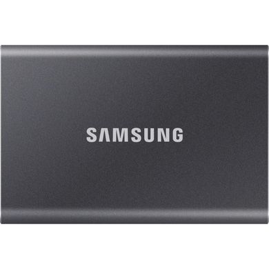 SSD накопичувач Samsung T7 1 TB Titan Gray (MU-PC1T0T/WW) фото