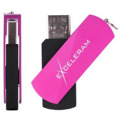 Flash пам'ять Exceleram 32 GB P2 Series Purple/Black USB 3.1 Gen 1 (EXP2U3PUB32) фото