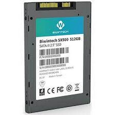 SSD накопичувач BiwinTech SX500 512GB (52S3A9Q) фото