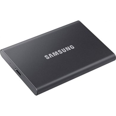 SSD накопитель Samsung T7 1 TB Titan Gray (MU-PC1T0T/WW) фото