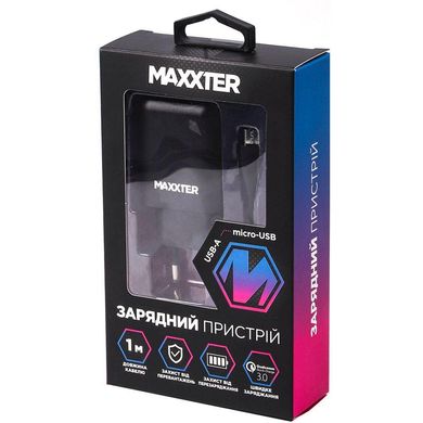 Зарядний пристрій Maxxter WC-QC-ATM-01 фото
