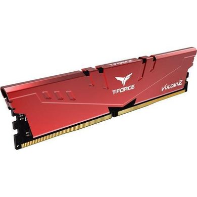 Оперативная память TEAM 32 GB DDR4 3200 MHz T-Force Vulcan Z Red (TLZRD432G3200HC16C01) фото