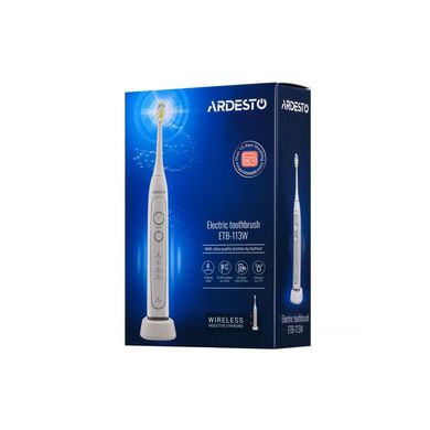 Електричні зубні щітки Ardesto ETB-113W фото