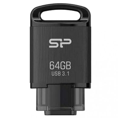 Flash пам'ять Silicon Power 64 GB Mobile C10 Black (SP064GBUC3C10V1K) фото