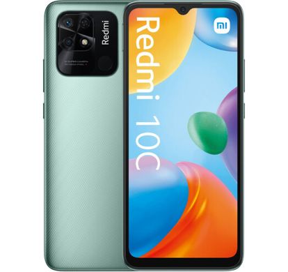 Смартфон Xiaomi Redmi 10C 4/64GB Mint Green фото