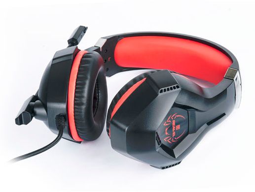 Навушники REAL-EL GDX-7575 Black-Red фото