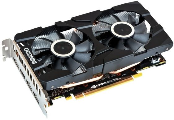 Inno3D GeForce GTX 1660 Ti 6 GB Twin X2 (N166T2-06D6-1710VA15)