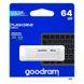 GOODRAM 64 GB UME2 USB 2.0 White (UME2-0640W0R11) подробные фото товара