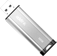 Flash пам'ять addlink 32 GB U25 USB 2.0 Silver (ad32GBU25S2) фото