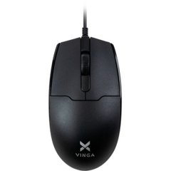 Миша комп'ютерна Vinga MS-100 Black фото