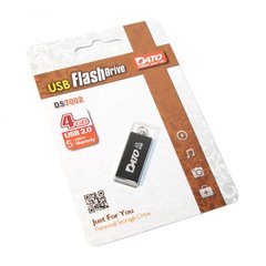 Flash пам'ять DATO 4GB DS7002 Black (DS7002B-04G) фото