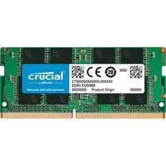 Оперативная память Crucial 8 GB SO-DIMM DDR4 2666 MHz (CT8G4SFRA266)