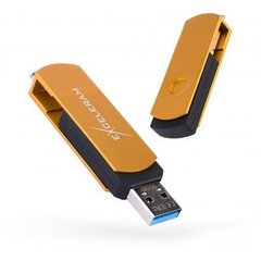 Flash память Exceleram 32 GB P2 Series Gold/Black USB 3.1 Gen 1 (EXP2U3GOB32) фото