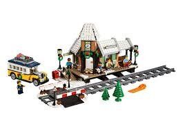Конструктор LEGO LEGO Creator Сельская железнодорожная станция зимой (10259) фото