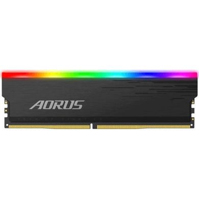 Оперативная память GIGABYTE 16 GB (2x8GB) DDR4 3733 MHz AORUS RGB (GP-ARS16G37) фото