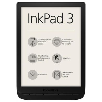 Електронна книга Pocketbook 740 InkPad 3 Black (PB740-E-CIS) фото