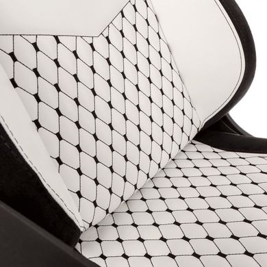 Геймерское (Игровое) Кресло Noblechairs Epic PU leather white/black (NBL-PU-WHT-001) фото