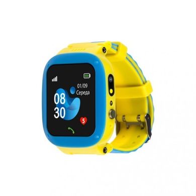Смарт-часы AmiGo GO004 Splashproof Camera+LED GLORY Blue-Yellow фото