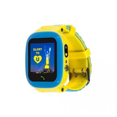 Смарт-годинник AmiGo GO004 Splashproof Camera+LED GLORY Blue-Yellow фото