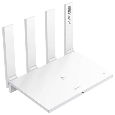 Маршрутизатор та Wi-Fi роутер HUAWEI AX3 Quad-core White (53037715) фото
