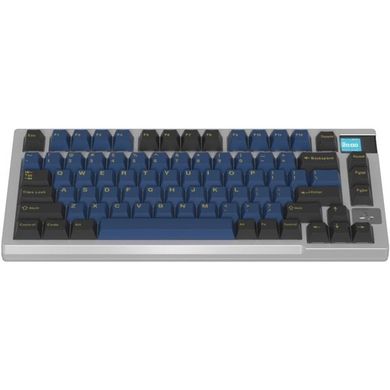 Клавіатура Motospeed Darmoshark K8 Gateron Silver Pro Black-Blue (dmk8bgspro) фото