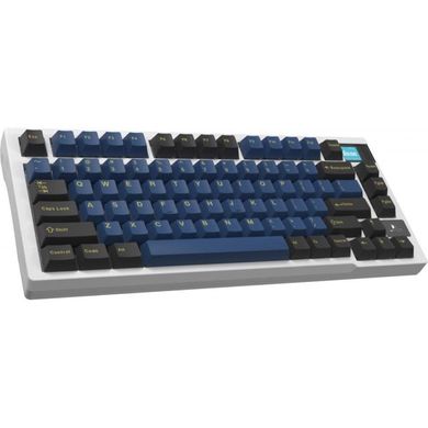 Клавіатура Motospeed Darmoshark K8 Gateron Silver Pro Black-Blue (dmk8bgspro) фото